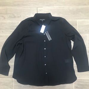 NWT Banana Republic Black Dillon Classic Fit XL